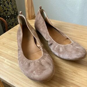 J.CREW Cece Brown Suede Ballet Flats Size US 8.5